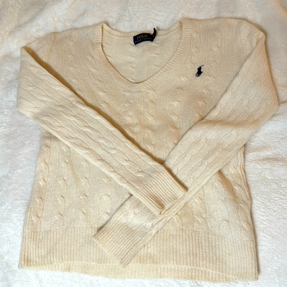 Ralph Lauren Wool V-neck Sweater
